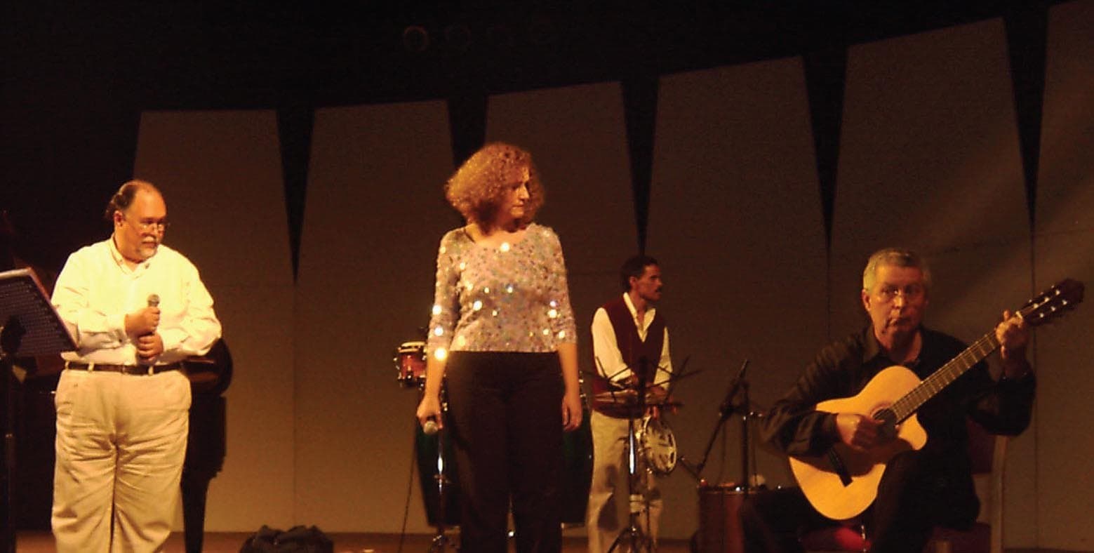 Círculo, 2003 — Zézinho Só, Silvia Ferrante e Júlio Lima.