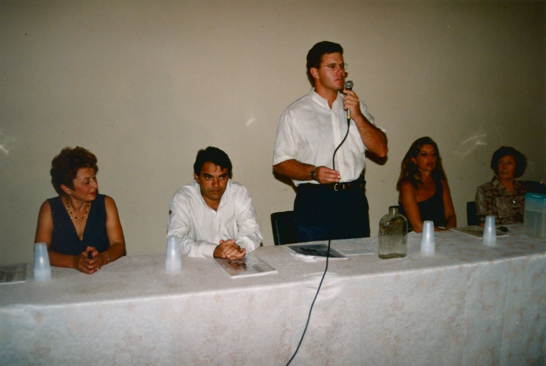Posse da diretoria da Fundação Oliveira Neto (FON), 1998.