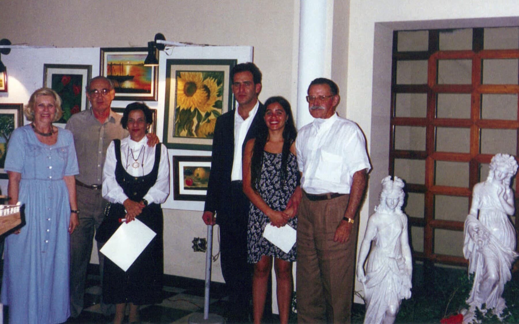 A inauguração do Foyer, em dezembro de 1992 — o primeiro espaço devolvido ao público.