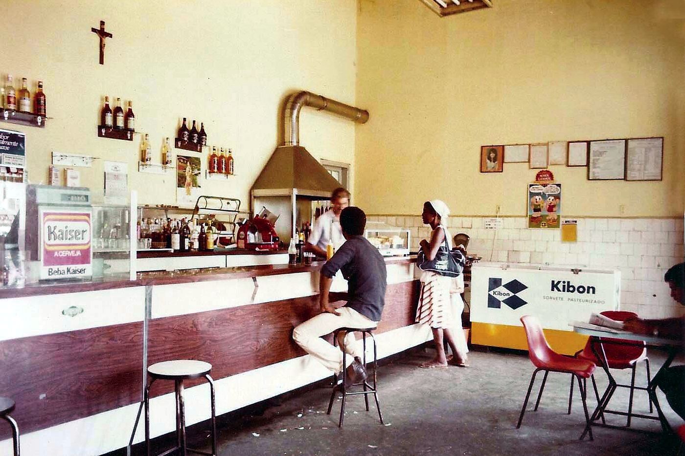 O Bar Theatro, que ficava onde hoje é o foyer.